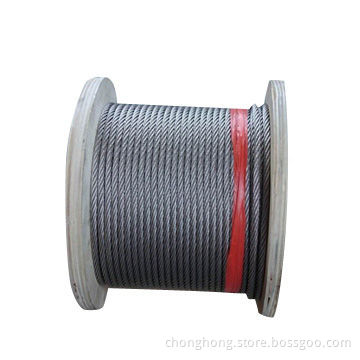 Stainless Steel Wire Rope, Made of AISI 302/304 or AISI 316 Material, T/S 1470 N/mm2, 1570 N/mm2